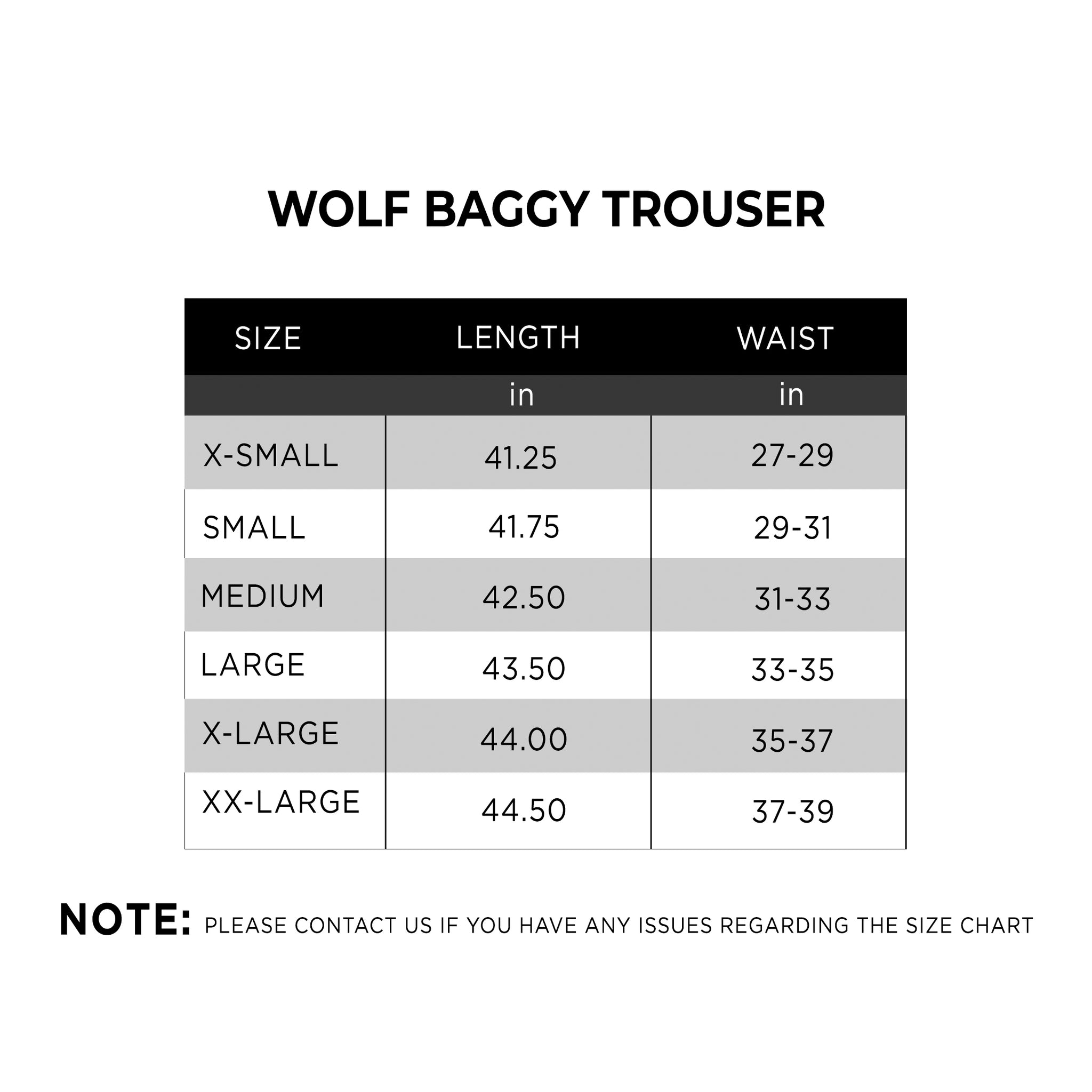 Wolf Baggy Trouser