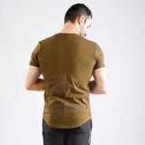 IRONGEAR T-Shirt mit U-Ausschnitt