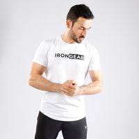 IRONGEAR T-Shirt mit U-Ausschnitt