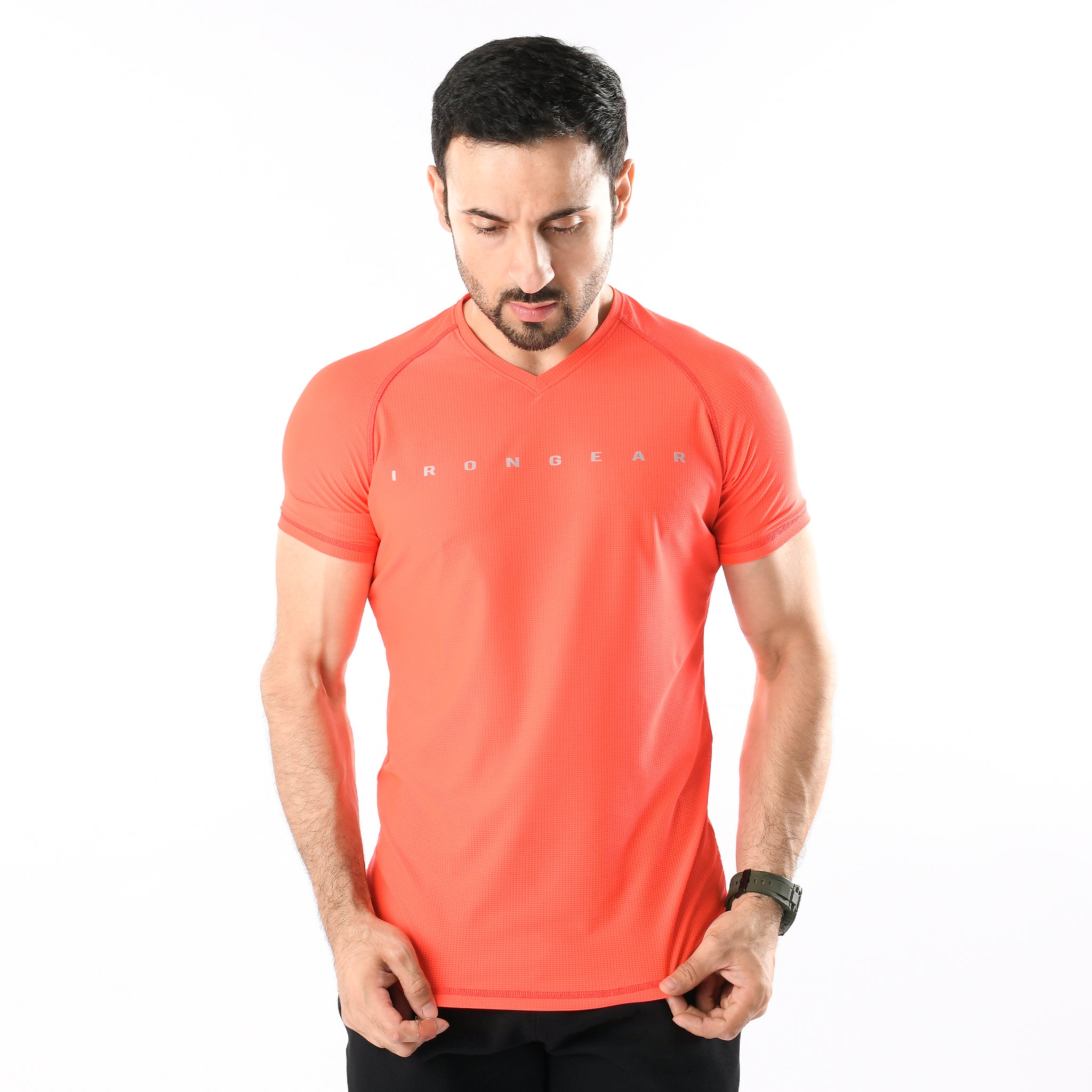 Hercules T-Shirt mit V-Ausschnitt