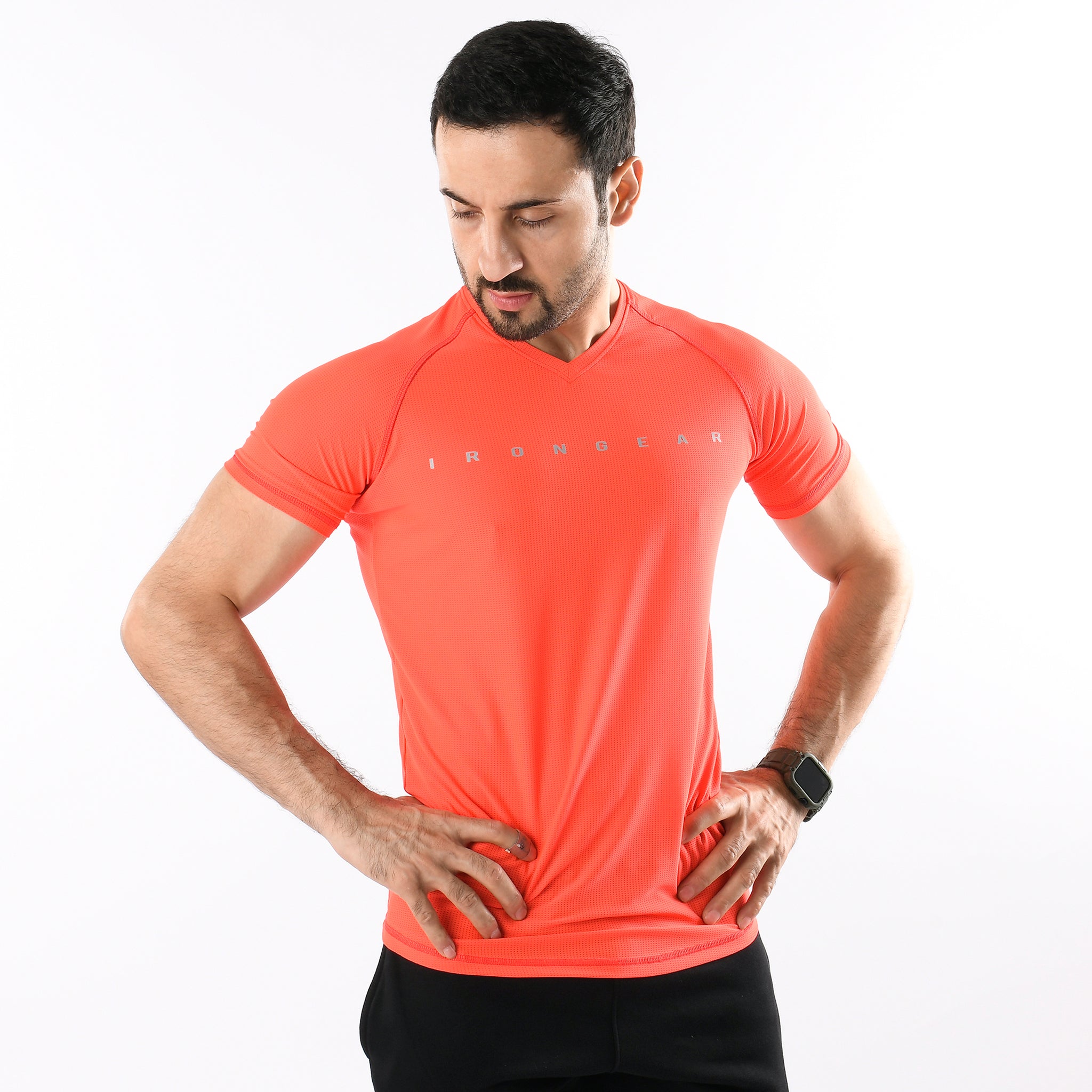 Hercules T-Shirt mit V-Ausschnitt