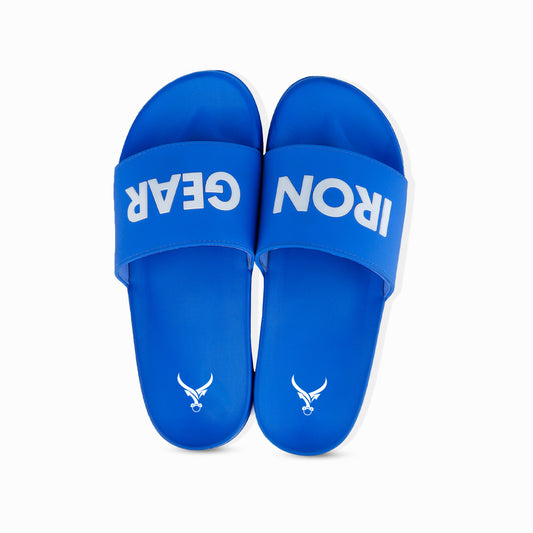 Unisex Power Slides Blue