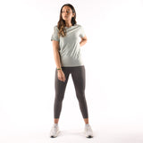 U-Boot-Ausschnitt, kurze Ärmel