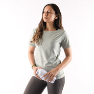 U-Boot-Ausschnitt, kurze Ärmel