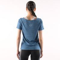 U-Boot-Ausschnitt, kurze Ärmel