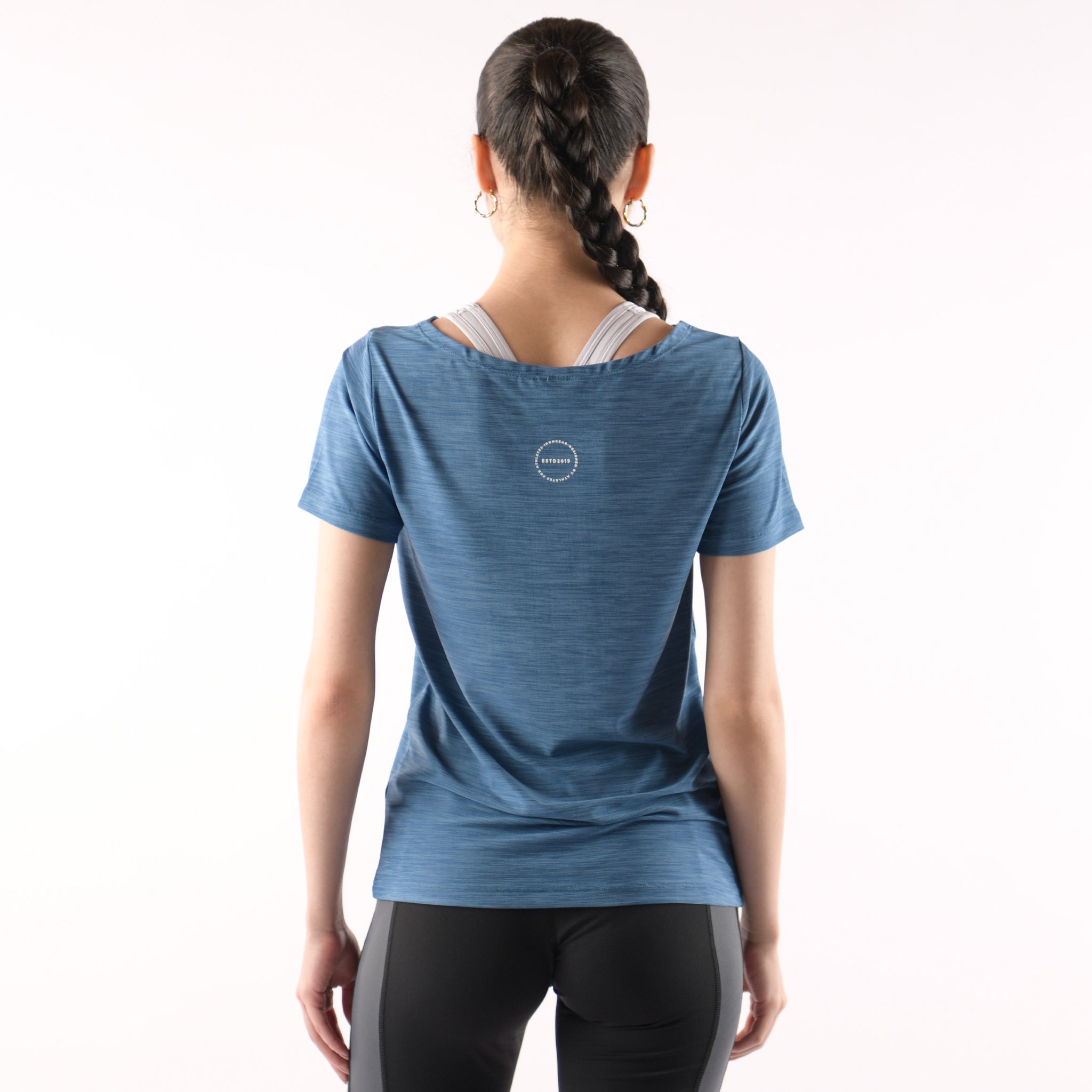 U-Boot-Ausschnitt, kurze Ärmel