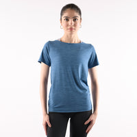 U-Boot-Ausschnitt, kurze Ärmel