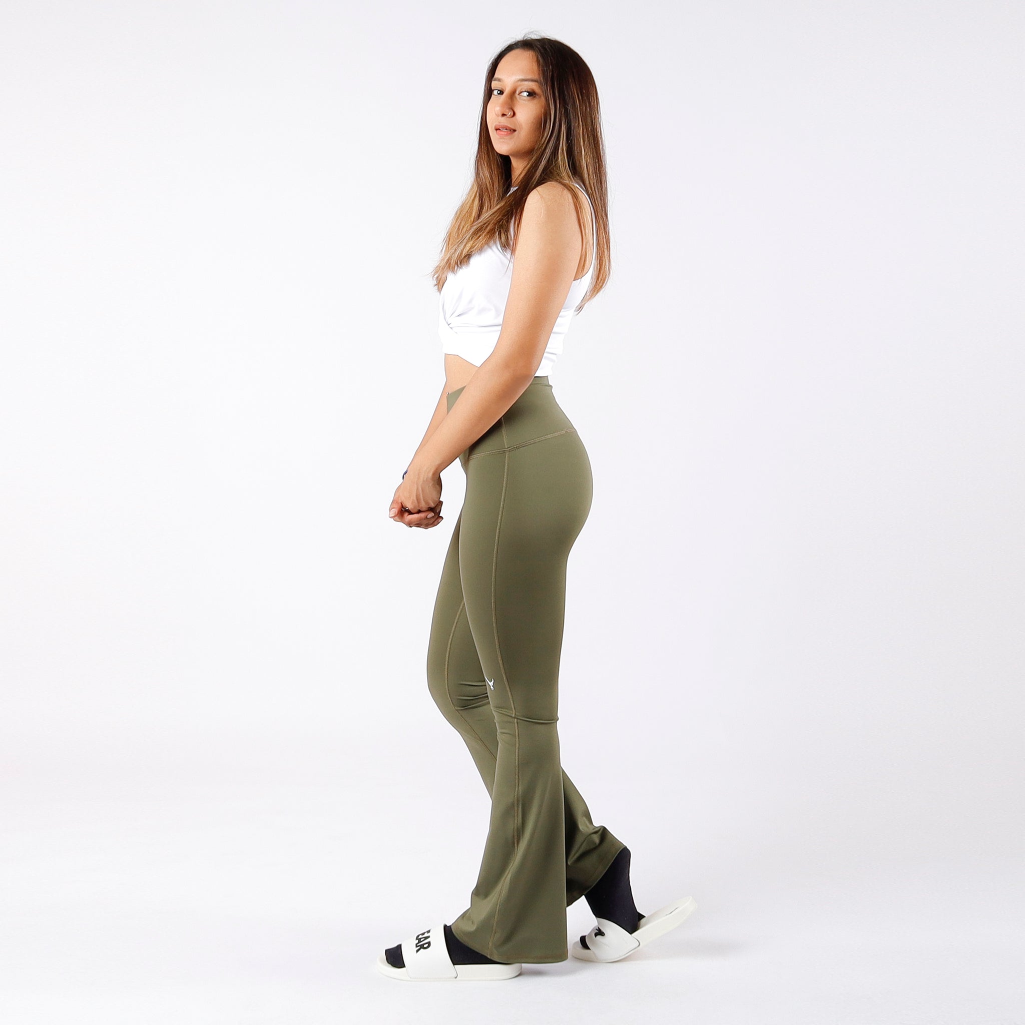 Hoch geschnittene Schlagleggings