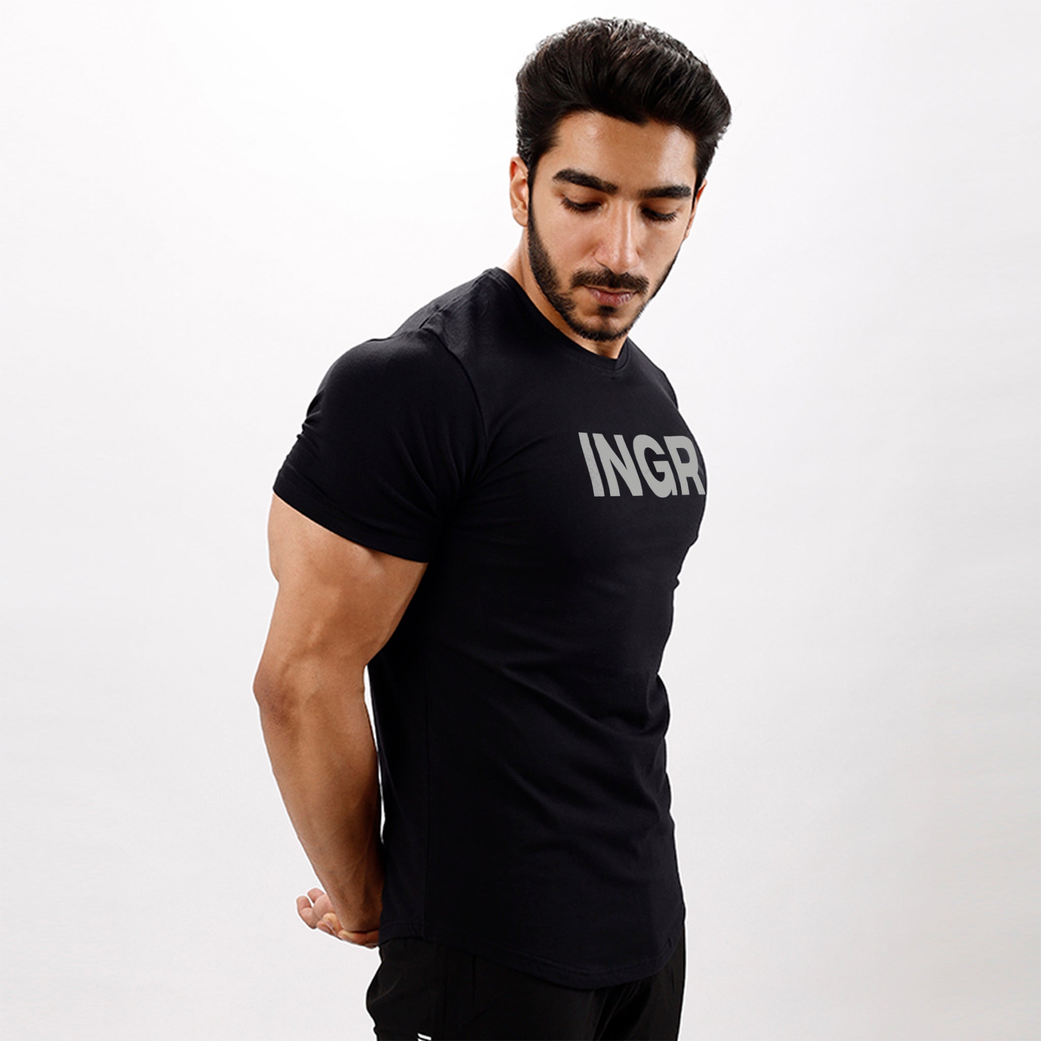 INGR T-Shirt mit U-Ausschnitt