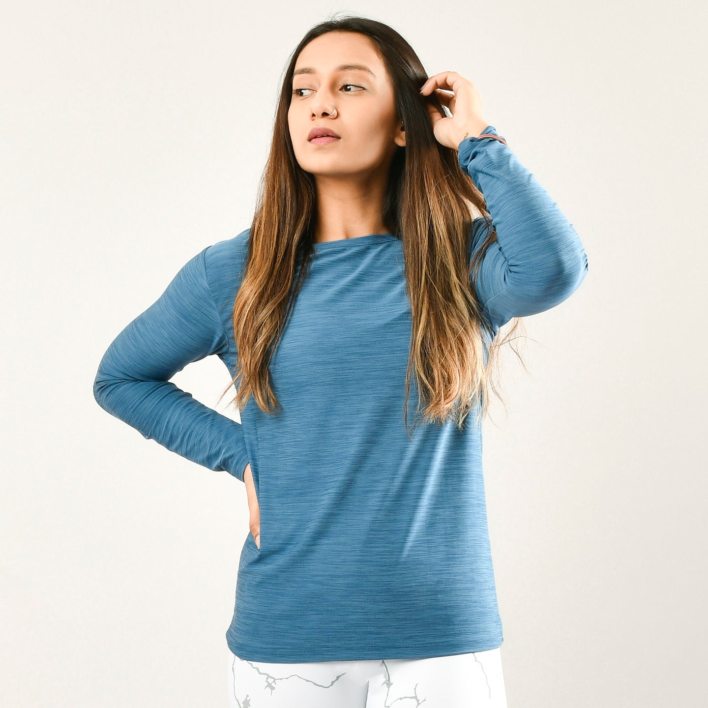 Action-Top mit U-Boot-Ausschnitt